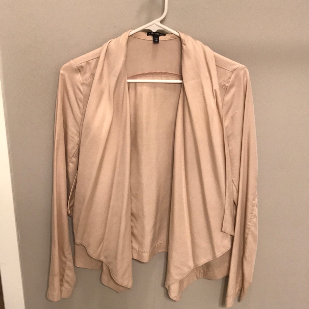 Express Drape Front Jacket
